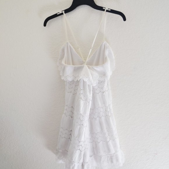 Guess Lace Romper White Size S - Picture 4 of 5
